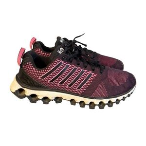 K-Swiss Tubes Pink and black Running Shoes Women’s Size 9